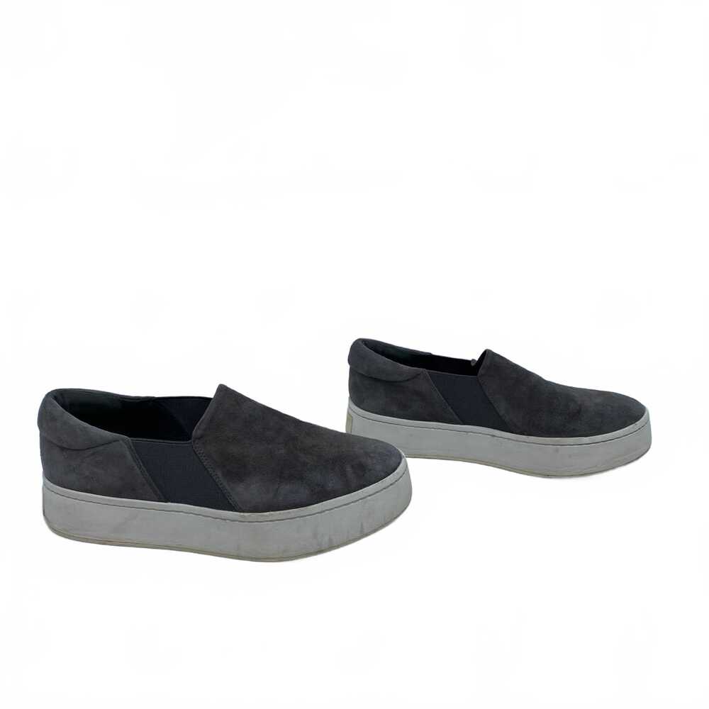 Vince Gray Slip On Sneakers | Suede, 8.5 (Regular)
